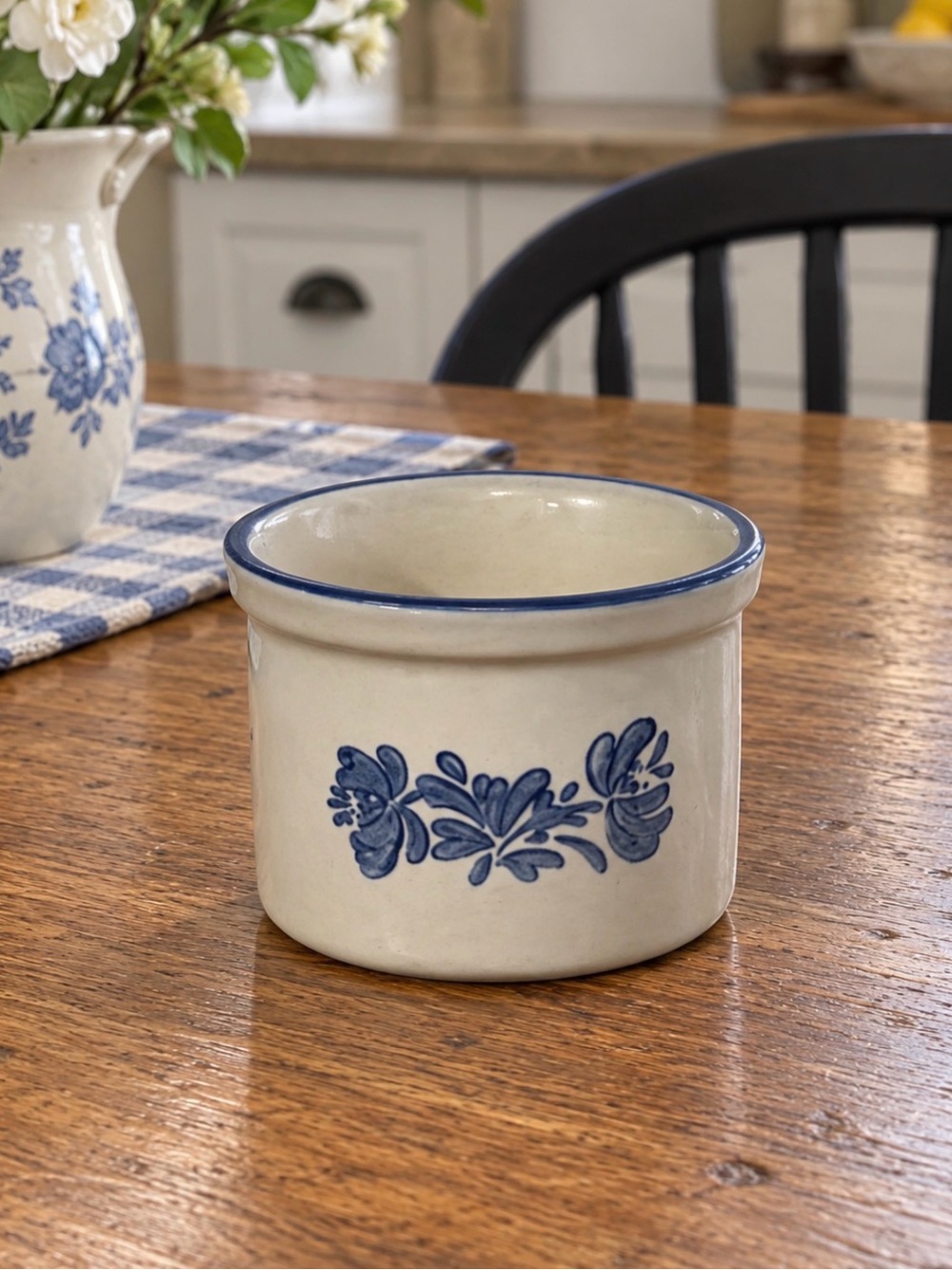 Vintage Yorktowne by Pfaltzgraff Stoneware Individual Dipper Bowl Butter Tub
